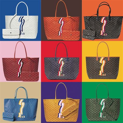 goyard personalization website|goyard bag personalization guide.